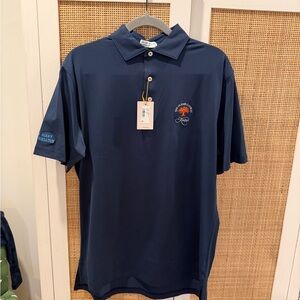 Peter Millar Dark Blue Polo Shirt